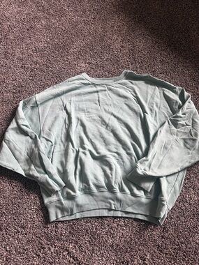 Victoria's Secret PINK Light Sage Green Crewneck